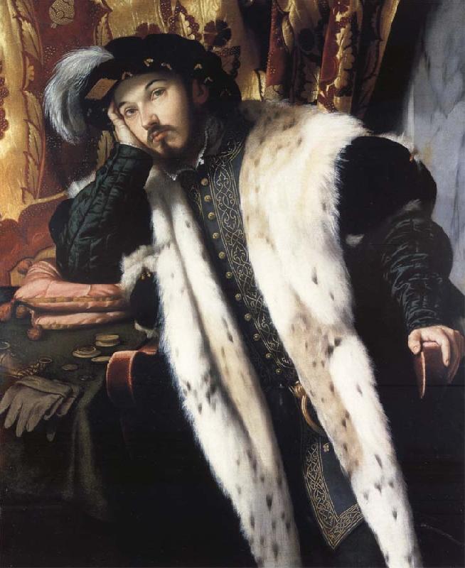 MORETTO da Brescia Portrait of a Young Man Germany oil painting art